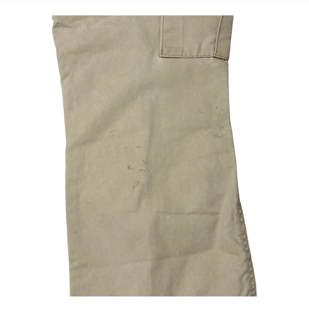 Sundance Women's Cargo Crop Utility Pant Cotton Size 10 Khaki Beige - Picture 7 of 8